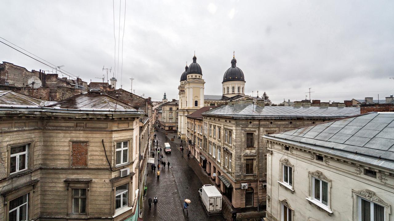 Apartment In A City Center! Krakivska,34 ลวีฟ ภายนอก รูปภาพ